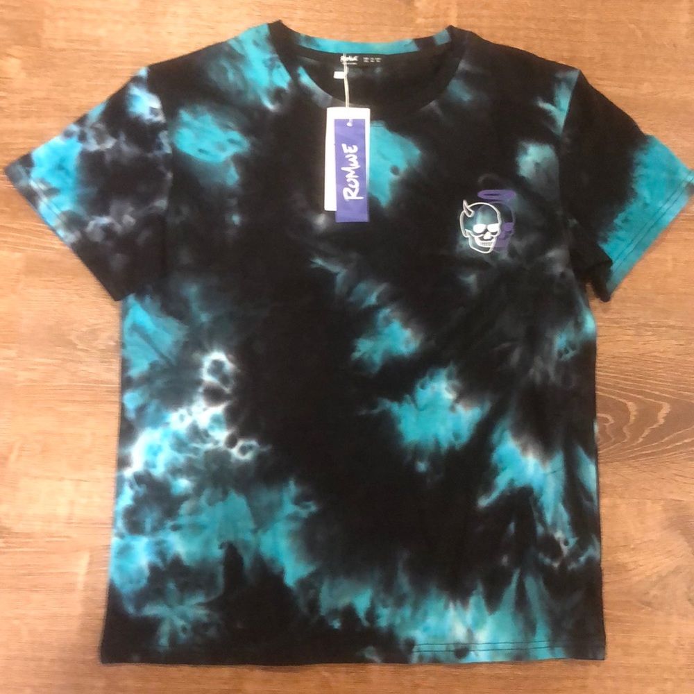 ROMWE Tie die T-Shirt NWT